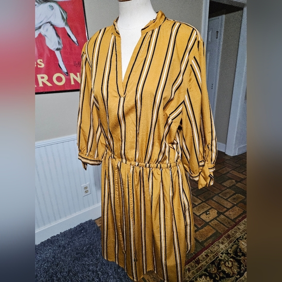 Blush Dresses & Skirts - Blush Striped Dress Size 1X